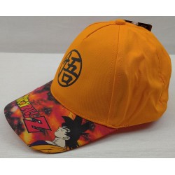 Gorra Niño Naranja Goku Dragon Ball Z