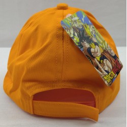 Gorra Niño Naranja Goku Dragon Ball Z