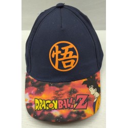 Gorra Niño Azul Goku Dragon Ball Z