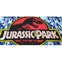 Toalla Playa Microfibra Logo Jurassic Park
