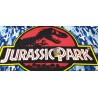 Toalla Playa Microfibra Logo Jurassic Park