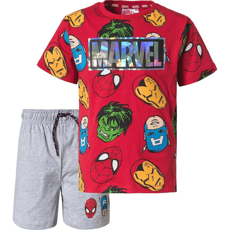 Conjunto Niño Rojo Avengers Marvel