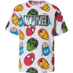 Conjunto Niño Blanco Avengers Marvel