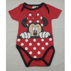 Body Rojo Minnie Mouse Disney