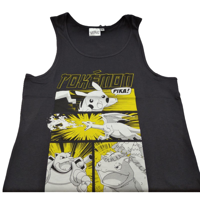 Camiseta Tirantes Comic Pokémon