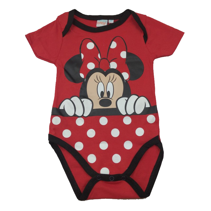 Body Rojo Minnie Mouse Disney