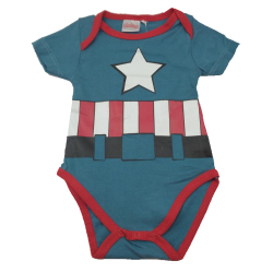 Body Azul Capitán América Marvel