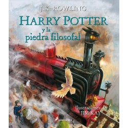 Harry Potter y La Piedra Filosofal (Ed. Ilustrada Tapa Blanda)