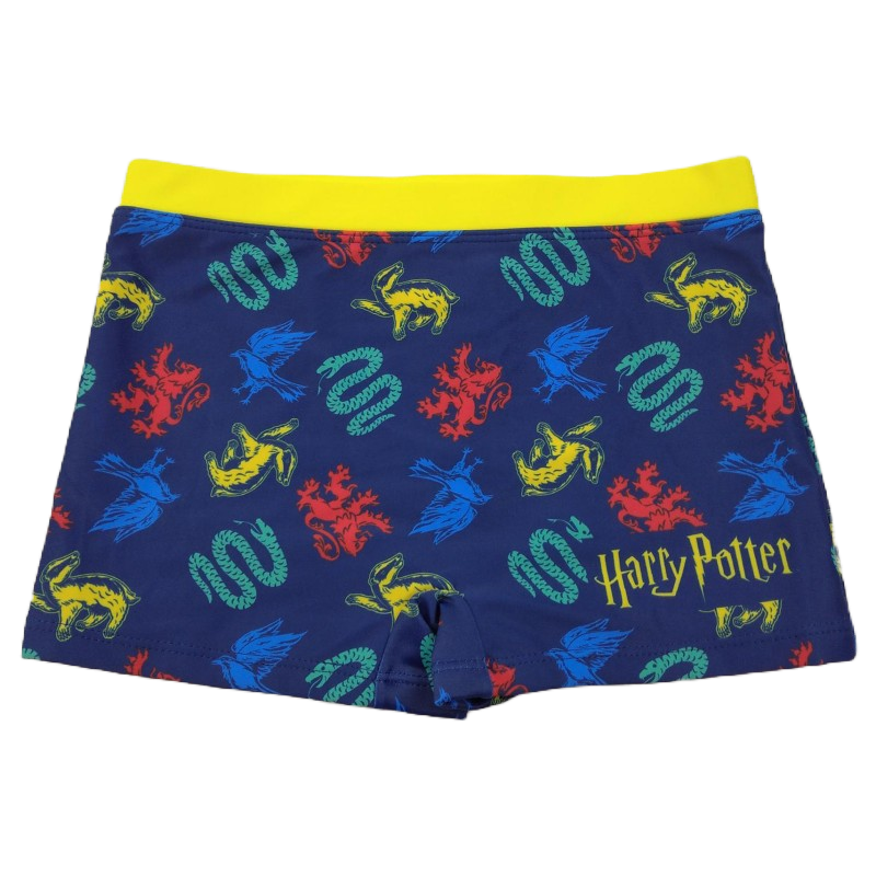 Boxer Baño Niño Azul y Amarillo Harry Potter