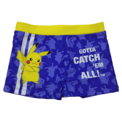 Boxer Playa Niño Azul Pikachu Pokémon