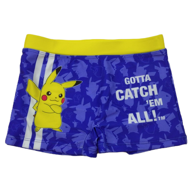 Boxer Playa Niño Azul Pikachu Pokémon