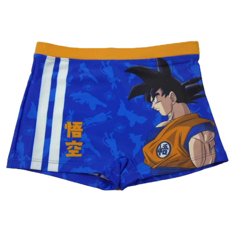 Boxer Playa Niño Azul Goku Dragon Ball Super