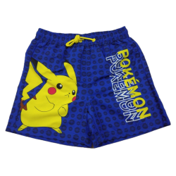 Pantalón Baño Niño Azul Pikachu Pokémon