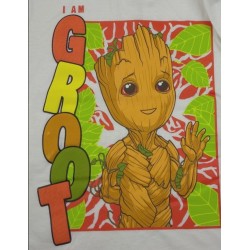 Conjunto Niño Blanco I Am Groot Marvel