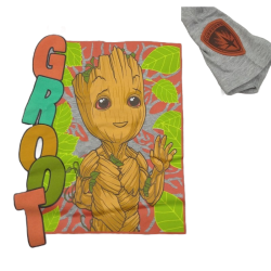 Conjunto Niño Gris I Am Groot Marvel