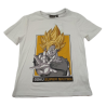 Camiseta Niño Blanca Goku Super Saiyan Dragon Ball Z