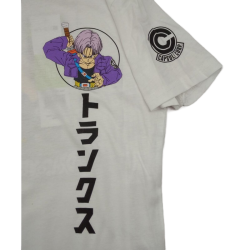 Camiseta Niño Blanca Trunks Dragon Ball Z