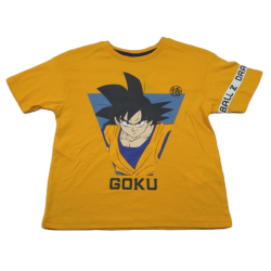 Camiseta Niño Naranja Goku Dragon Ball Z