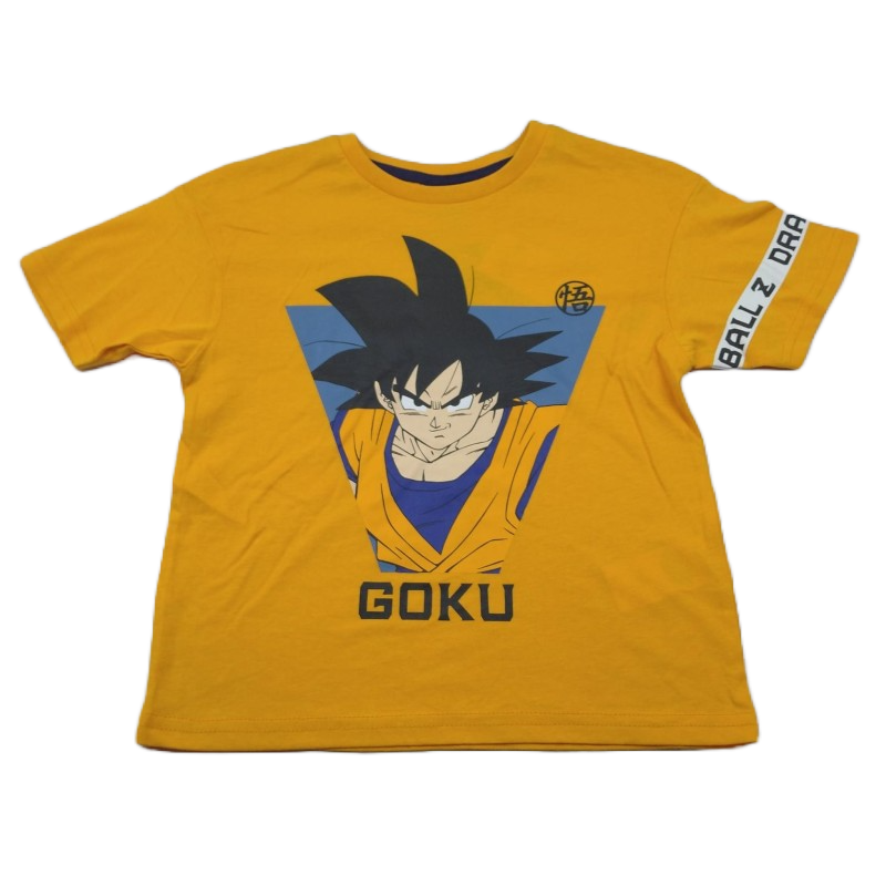 Camiseta Niño Naranja Goku Dragon Ball Z