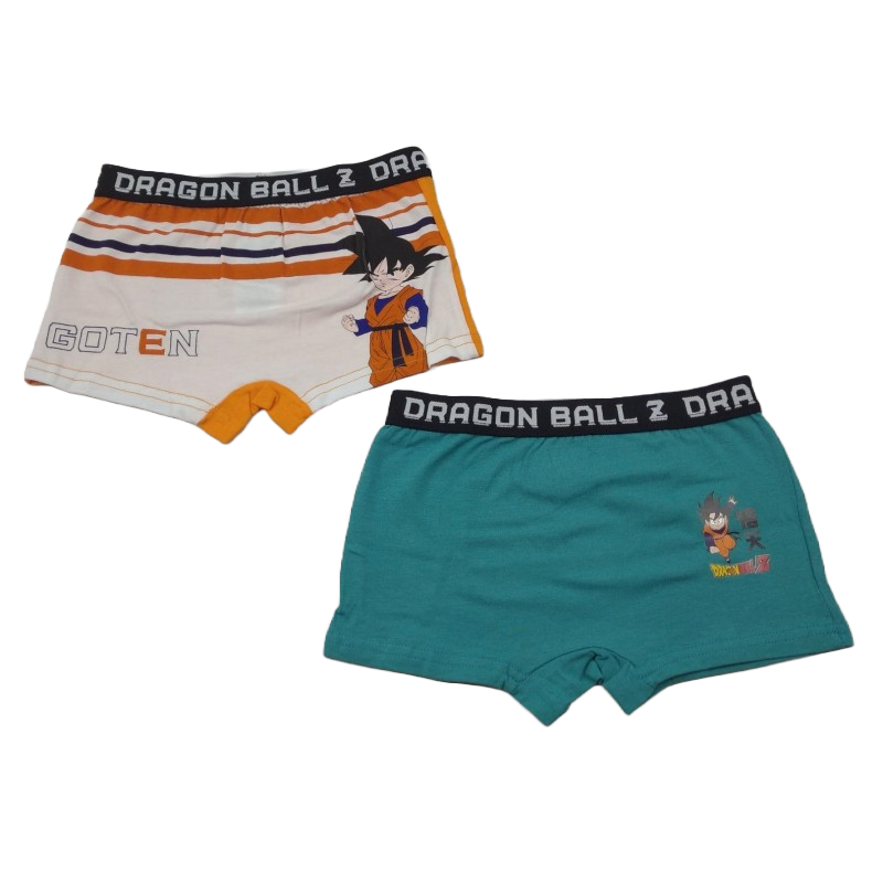 Pack 2 Boxer Niño Goten Dragon Ball Z