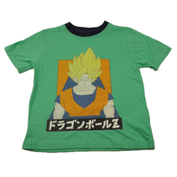 Pijama Corto Niño Verde Goku Super Saiyan Dragon Ball Z