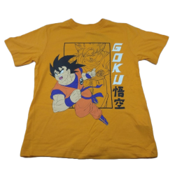 Pijama Corto Niño Naranja Goku Dragon Ball Z