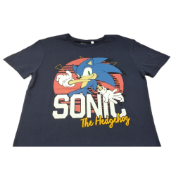 Camiseta Azul Oscuro Sonic the Hedgehog