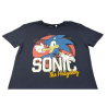 Camiseta Azul Oscuro Sonic the Hedgehog