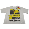 Camiseta Niño Blanca Pikachu 025 Pokémon