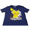 Camiseta Azul Oscuro Pikachu Pokémon
