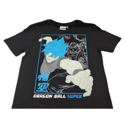 Camiseta Negra Goku Azul...