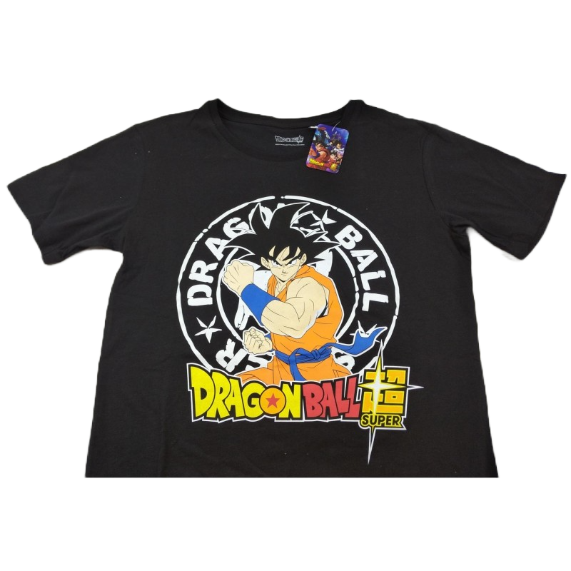 Camiseta Negra Goku Dragon Ball Super