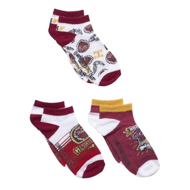 Pack de tres calcetines niño Harry Potter Talla 31-34