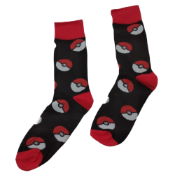 Calcetines Negro Pokeball Pokémon