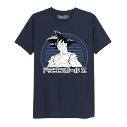 Camiseta Azul Son Goku Adulto Dragon Ball