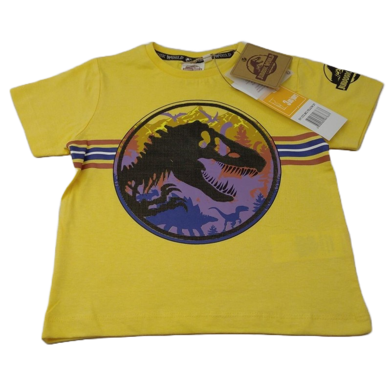 Camiseta Niño Amarilla Jurassic World