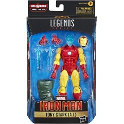 Figura Articulada Tony Stark (A.I) 15 cm Iron Man Marvel Legends