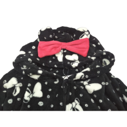 Pijama Mono Coralina Negro Minnie Disney