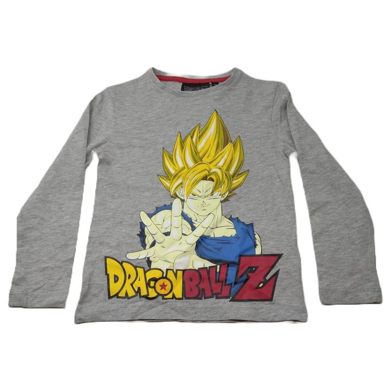 Camiseta Niño Manga Larga Goku Super Saiyan Dragon Ball Z