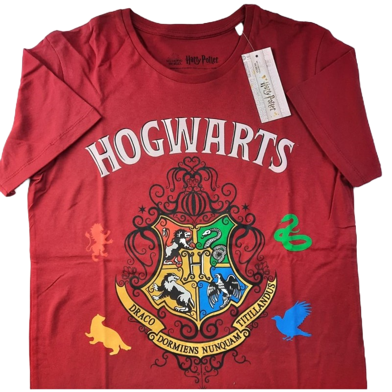 Camiseta Hogwarts Harry Potter