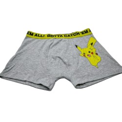 Pack 2 Boxers Azul y Gris Pokemon