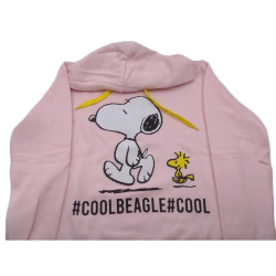 Sudadera Rosa Snoopy