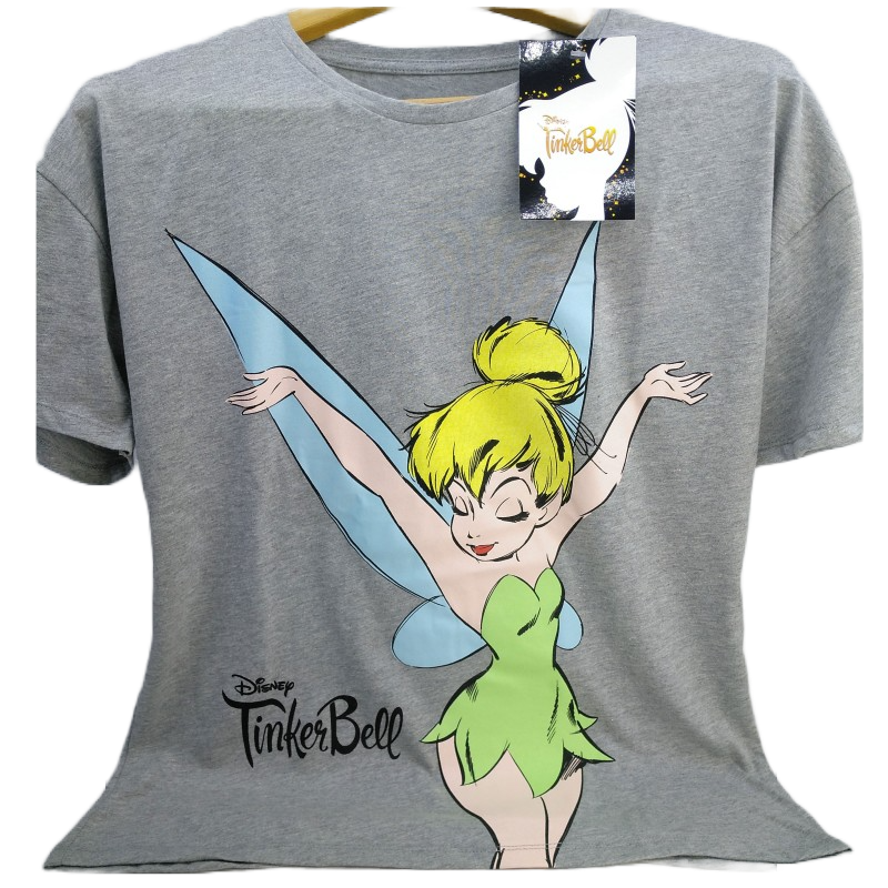 Camiseta Gris Campanilla Disney