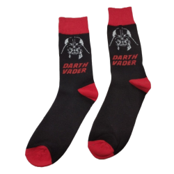 Calcetines Negro y Rojo Darth Vader Star Wars