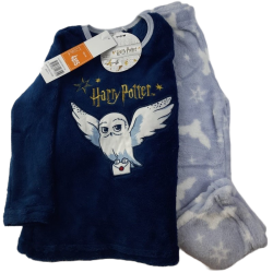 Pijama Niño Coralina Azul Harry Potter