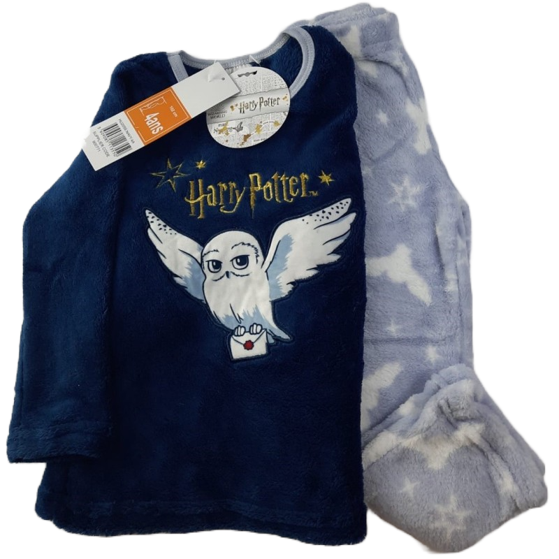 Pijama Niño Coralina Azul Harry Potter