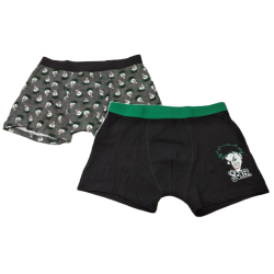 Pack 2 Boxers Negro y Verde Joker DC