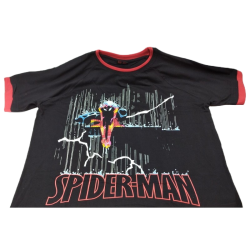 CAMISETA MARVEL SPIDERMAN LLUVIA