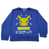 Sudadera Niño Azul Pika Pika Pokémon