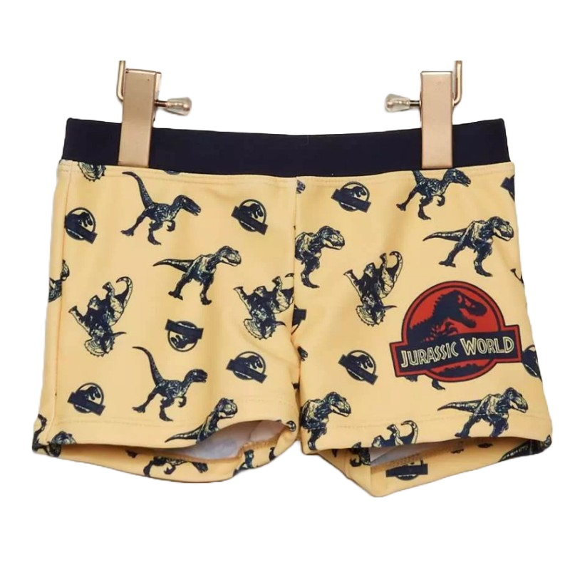 Boxer Baño Niño Amarillo Jurassic World